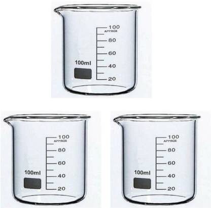 BOMBEY SCIENTIFIC 100 ml Flat Beaker