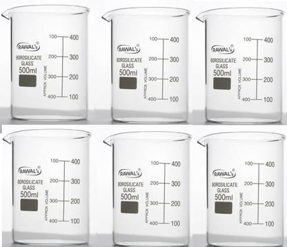 RAWAL'S 500 ml Low Form Beaker