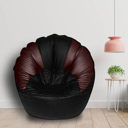 Flipkart Perfect Homes Studio Jumbo Chair Bean Bag Cover  (Without Beans)