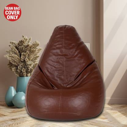 Gunj XL Tear Drop Bean Bag Cover  (Without Beans)