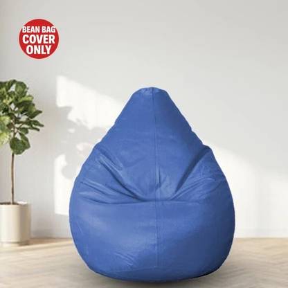 Coaster Shine XXL Tear Drop Bean Bag Cover  (Without Beans)