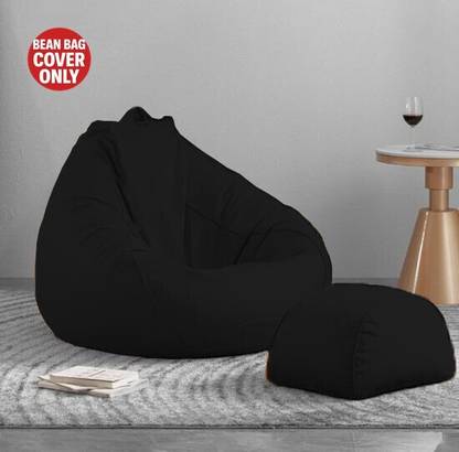 GIGLICK 4XL Tear Drop Bean Bag Cover  (Without Beans)