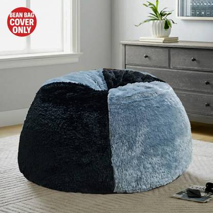 Deeku Art XXXL Tear Drop Bean Bag Cover  (Without Beans)