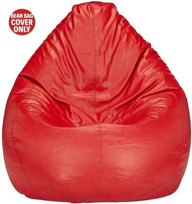Loukut Fashion XL Tear Drop Bean Bag Cover  (Without Beans)
