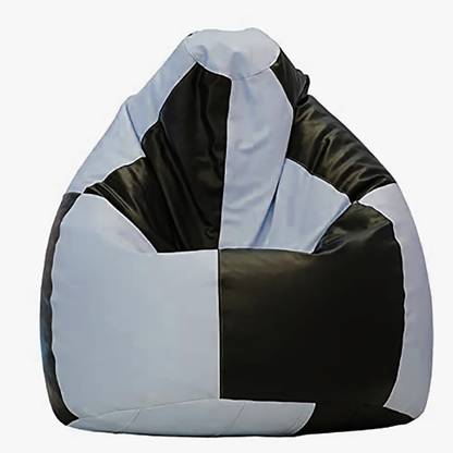 Devogue XXL Tear Drop Bean Bag Cover  (Without Beans)