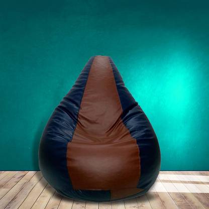 SHIRA 24 XL Tear Drop Bean Bag Cover  (Without Beans)