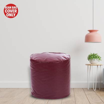 SHIRA 24 Medium Pouffe Bean Bag Cover  (Without Beans)