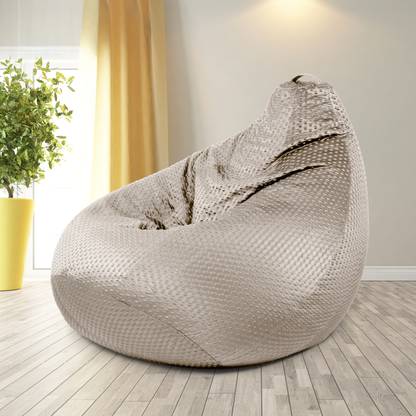 PlumpyBean XXL Tear Drop Bean Bag Cover  (Without Beans)