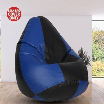 Gunj Large Tear Drop Bean Bag Cover  (Without Beans)