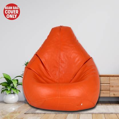 Gunj Large Tear Drop Bean Bag Cover  (Without Beans)