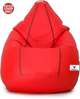 Sapience XL Tear Drop Bean Bag Cover  (Without Beans)