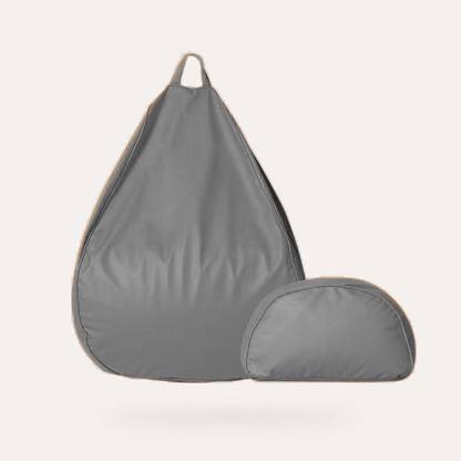 GIGLICK 4XL Bean Bag With Relaxing Curve Footrest Filled With Beans Bean Bag Chair  With Bean Filling