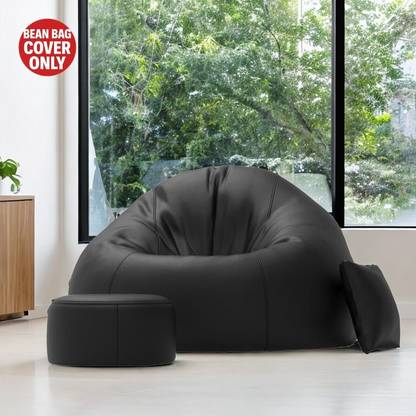 Devogue Jumbo Tear Drop Bean Bag Cover  (Without Beans)