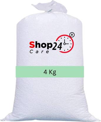 SHOP 24 CARE Bean Bag Filler Beans for/Fillings/High Density 4 kg Bean Bag Filler