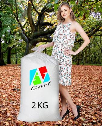 AV CART 2 KG Bean Bag Refill Virgin Beads, No Clump Bean Bag Filler