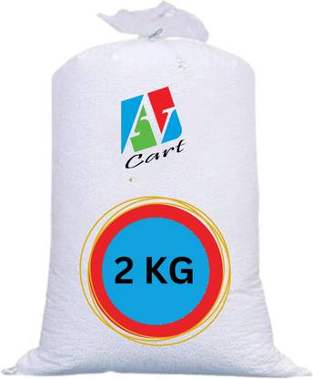 AV CART 2 kg Bean Bag Filler – High-Density Polystyrene Beads for Superior Comfort Bean Bag Filler