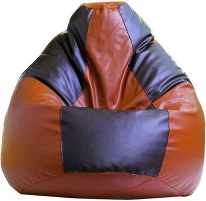 Beanskart XXL Bean Bag with Beans Teardrop Bean Bag  With Bean Filling