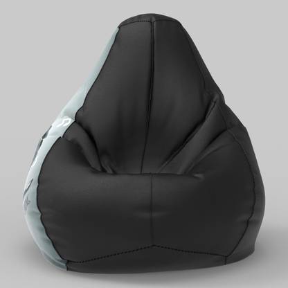 ComfyBean XXL Printed Teardrop Bean Bag  With Bean Filling