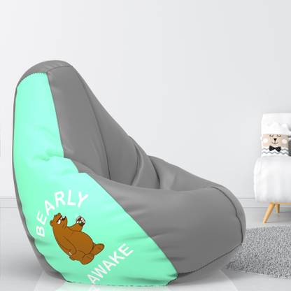 Beannie 5XL Printed Teardrop Bean Bag  With Bean Filling