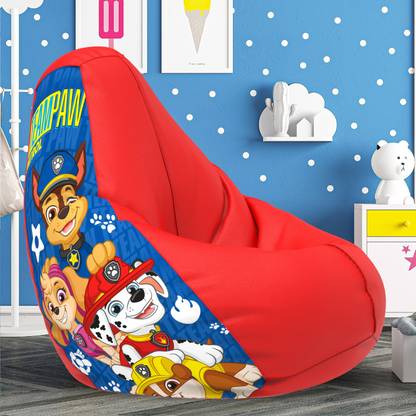 PAW PATROL 5XL Pawpatrol Bean Bag For All Teardrop Bean Bag  With Bean Filling