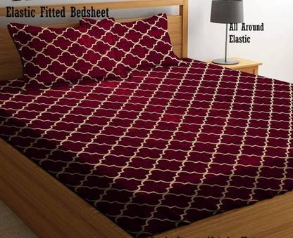 rensum Cotton Double Bed Cover