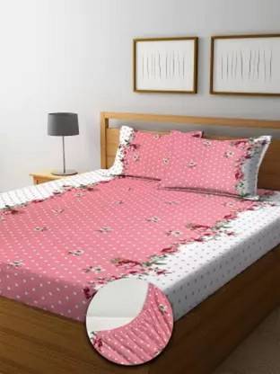 Stylishkanha Reversible Cotton Queen Bed Cover