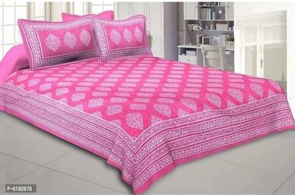 NAIWAL FASHION Cotton King Bed Cover