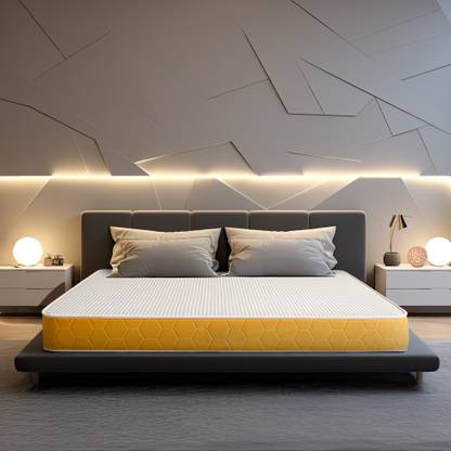 Sleepwell Dual Reversible 6 inch King High Density (HD) Foam Mattress