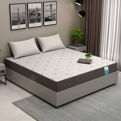 Wooden Street Penguin Ortho-Memory Foam Mattress 8 inch King Memory Foam Mattress