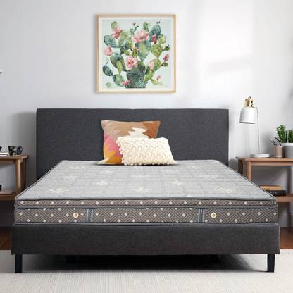 Kwaality Duro Soft Memory-Pressure Relieving Visco Elastic Memory Foam 6 inch Double Bonded Foam Mattress