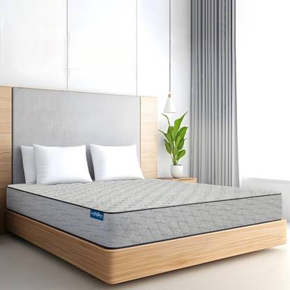 LUXOLA MEMORY COMPRESSED MATTRESS DOUBLE 8 inch Double High Resilience (HR) Foam Mattress