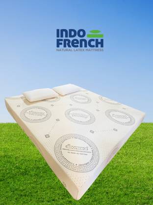 Indofrench Serene Slumber Pincore Mattress 8 inch Double Natural Latex Mattress