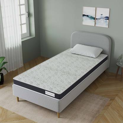 WESTIDO SteadySupport 4 inch Single High Resilience (HR) Foam Mattress