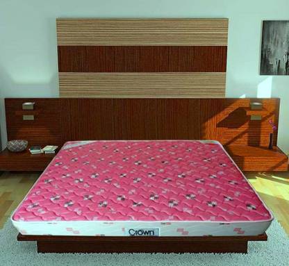 CROWN ALMOND FOAM 5 inch Single High Resilience (HR) Foam Mattress
