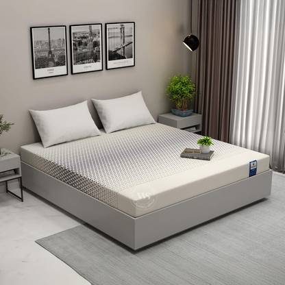Wooden Street Penguin DreamLux High Density HR Foam Mattress 6 inch King High Resilience (HR) Foam Mattress