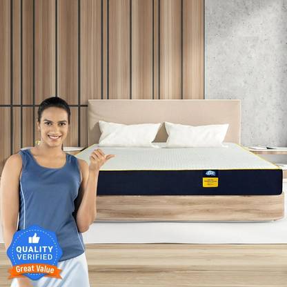 Centuary Ortho-Sleepables, Memory Foam, Medium firm support 6 inch Queen High Resilience (HR) Foam Mattress