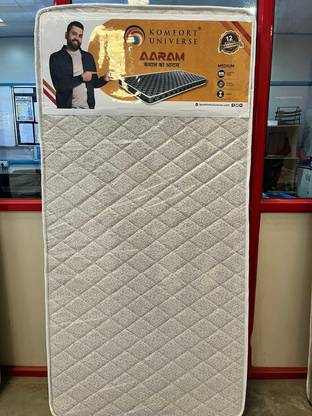 Komfort universe Aram basic 4 inch Single EPE Foam Mattress