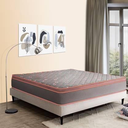 Fresh Up by MH Polymers Pvt Ltd Luxury Hybrid European Style Pocket Spring Mattress Medium Soft 8 inch Single Pocket Spring Mattress