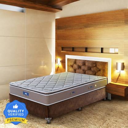 PEPS Restonic Opulence Bonnel Pillow Top Beige 78x42x10 10 inch Single Bonnell Spring Mattress