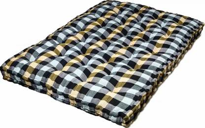Anand Textile Soft Cotton Multicolour Mattress / Gadda 5 inch King Cotton Mattress