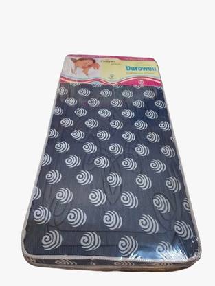 jyoti modern mattres Durowell comfortable mattress 4 inch Single PU Foam Mattress