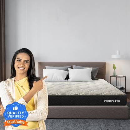 Centuary Mattresses Posture Pro Orthopedic Spine Support Copper Gel 6 inch King Memory Foam Mattress