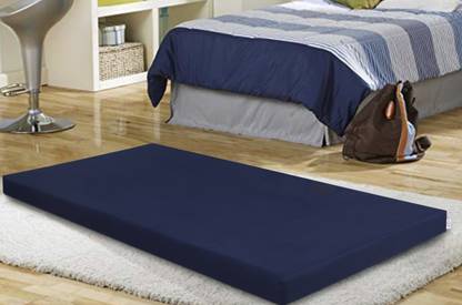 SPRINGTEK Roll-Up Travel Lite/Guest Bed/Floor Mat, Mattress 3 inch Double PU Foam Mattress