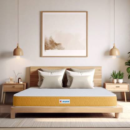 Sleepwell Dual Reversible 6 inch Queen High Density (HD) Foam Mattress