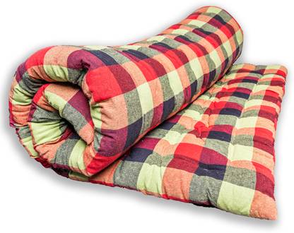 FurniGully 7ft / 6ft Foldable 3 inch King Cotton Mattress