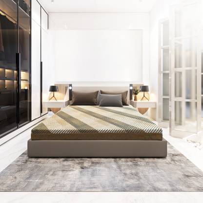 RESTORIA Grid Tech Zonal 6 inch Single High Resilience (HR) Foam Mattress