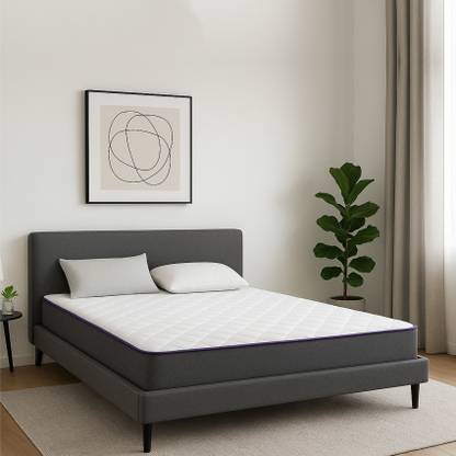 SLEEPSPA Dual Comfort - Hard & Soft- with Comfort Cubes and Rebotech Tech. 6 inch King High Resilience (HR) Foam Mattress