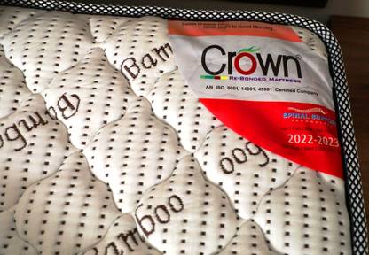 CROWN MEMORY PLUS 6 inch Single Latex Foam Mattress
