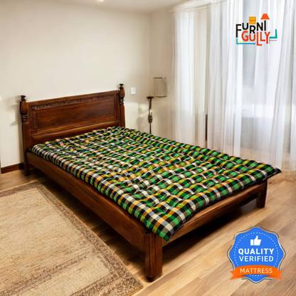 FurniGully SleepSmart 2 inch Single Cotton Mattress