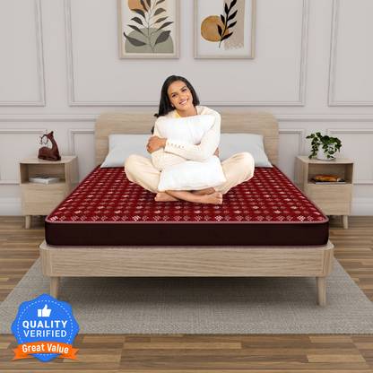 Centuary Mattresses Tuff 2.0 Back Support Reversible 4.5 inch Single Bonded Foam Mattress